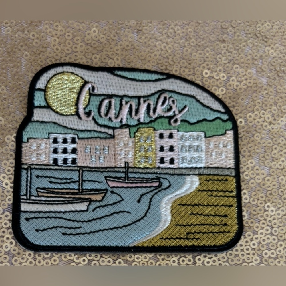 Stoney Clover Lane “Cannes” Embroidered Patch